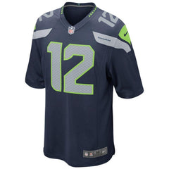 12s Seattle Seahawks Alternate Game Jersey - College Navy 2019