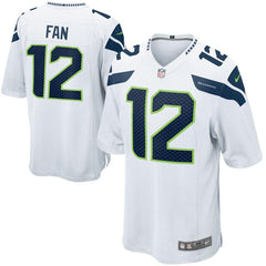 12s Seattle Seahawks Alternate Game Jersey - White 2019