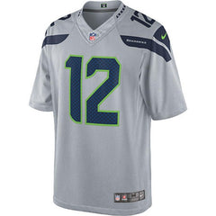 12s Seattle Seahawks Alternate Limited Jersey - Gray 2019