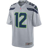 Image of 12s Seattle Seahawks Alternate Limited Jersey - Gray 2019