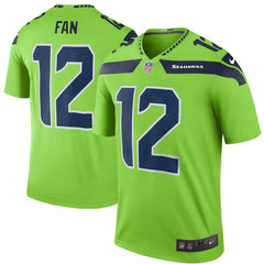 12s Seattle Seahawks Color Rush Legend Jersey - Green 2019