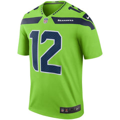 12s Seattle Seahawks Color Rush Legend Jersey - Green 2019