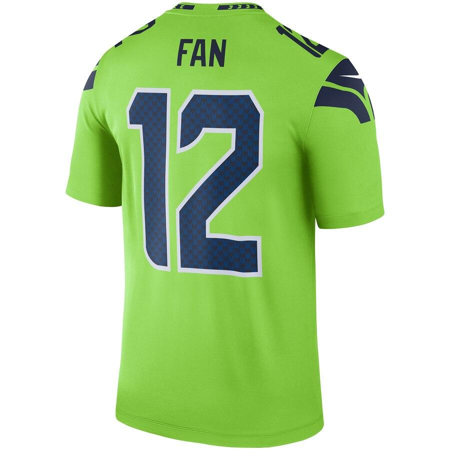 12s Seattle Seahawks Color Rush Legend Jersey - Green 2019