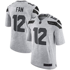 12s Seattle Seahawks Gridiron Gray II Limited Jersey - Gray 2019