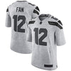 Image of 12s Seattle Seahawks Gridiron Gray II Limited Jersey - Gray 2019