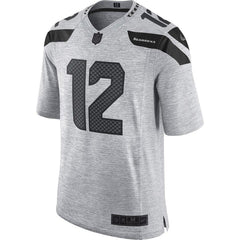 12s Seattle Seahawks Gridiron Gray II Limited Jersey - Gray 2019