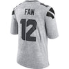 Image of 12s Seattle Seahawks Gridiron Gray II Limited Jersey - Gray 2019