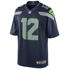 12s Seattle Seahawks Team Color Limited Jersey - College Navy 2019