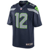 Image of 12s Seattle Seahawks Team Color Limited Jersey - College Navy 2019