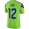 Image of 12s Seattle Seahawks Vapor Untouchable Color Rush Limited Player Jersey - Neon Green 2019