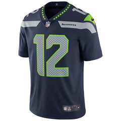 12s Seattle Seahawks Vapor Untouchable Limited Player Jersey - College Navy 2019