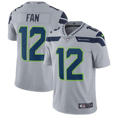 12s Seattle Seahawks Vapor Untouchable Limited Player Jersey - Gray 2019