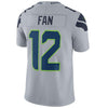 Image of 12s Seattle Seahawks Vapor Untouchable Limited Player Jersey - Gray 2019