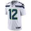 Image of 12s Seattle Seahawks Vapor Untouchable Limited Player Jersey - White 2019