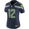 Image of 12s Seattle Seahawks Women's Vapor Untouchable Limited Player Jersey - College Navy 2019