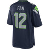 Image of 12s Seattle Seahawks Youth Limited Jersey - College Navy 2019