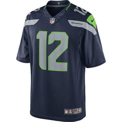 12s Seattle Seahawks Youth Limited Jersey - College Navy 2019