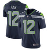 Image of 12s Seattle Seahawks Youth Vapor Untouchable Limited Player Jersey - College Navy 2019