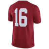 Image of #16 Alabama Crimson Tide Limited Football Jersey - Crimson 2019