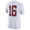 Image of #16 Alabama Crimson Tide Limited Football Jersey - White 2019