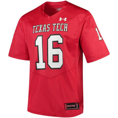 #16 Texas Tech Red Raiders Under Armour Special Event Replica Jersey - Red 2019