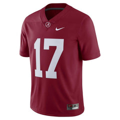 #17 Alabama Crimson Tide Limited Football Jersey - Crimson 2019