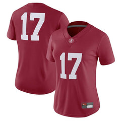 #17 Alabama Crimson Tide Women's Game Jersey - Crimson 2019