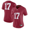 Image of #17 Alabama Crimson Tide Women's Game Jersey - Crimson 2019