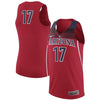 Image of #17 Arizona Wildcats Basketball Jersey - Red 2019