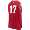 Image of #17 Indiana Hoosiers  Replica Basketball Jersey - Crimson 2019