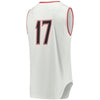 Image of #17 Maryland Terrapins Under Armour Replica Performance Basketball Jersey – White 2019