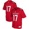 Image of #17 Rutgers Scarlet Knights  Chase Football Jersey – Red 2019