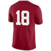 Image of #18 Alabama Crimson Tide Football Game Jersey – Crimson 2019