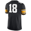 Image of #18 Iowa Hawkeyes Game Jersey – Black 2019