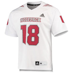 #18 NC State Wolfpack  Special Game Premier Jersey – White 2019