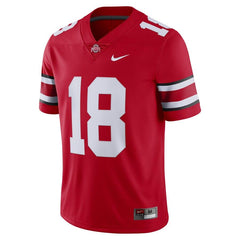 #18 Ohio State Buckeyes Limited Football Jersey - Scarlet 2019