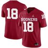 Image of #18 Oklahoma Sooners Jordan Brand Football Game Jersey – Crimson 2019