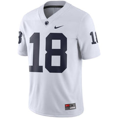 #18 Penn State Nittany Lions Game Football Jersey - White 2019