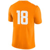 Image of #18 Tennessee Volunteers Football Game Jersey – Tennessee Orange 2019