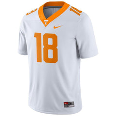 #18 Tennessee Volunteers Football Game Jersey – White 2019