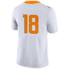 Image of #18 Tennessee Volunteers Football Game Jersey – White 2019