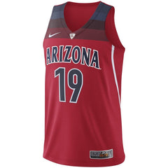 #19 Arizona Wildcats Hyper Elite Basketball Jersey – Red 2019