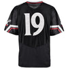 Image of #19 Cincinnati Bearcats Under Armour Premier Football Performance Jersey - Black 2019