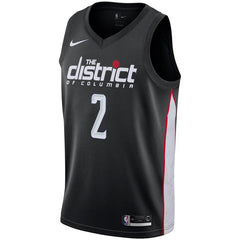 John Wall Washington Wizards Youth/19 City Edition Swingman Jersey – Black 2019