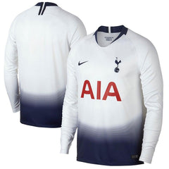 Tottenham Hotspur/19 Home Stadium Replica Patch Long Sleeve Jersey – White 2019