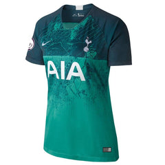 Christian Eriksen Tottenham Hotspur Women's/19 Stadium Replica Third Player Jersey – Teal 2019