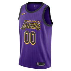 Los Angeles Lakers/19 Swingman Custom Jersey - City Edition - Purple 2019