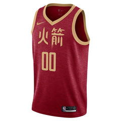 Houston Rockets/19 Swingman Custom Jersey - City Edition - Red 2019