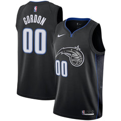 Aaron Gordon Orlando Magic Youth/19 Swingman Jersey – City Edition – Black 2019