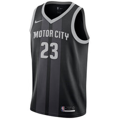 Blake Griffin Detroit Pistons Youth/19 Swingman Jersey – City Edition – Black 2019